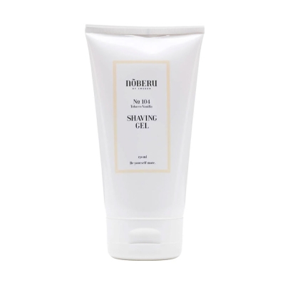 Transparentní gel na holení NOBERU Shaving gel Tobacco vanilla 150 ml