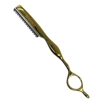 Efilační břitva na seřezávání vlasů MR. MUSTACHE Styling razor Gold