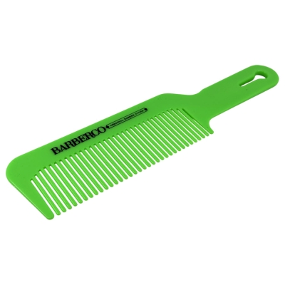 Hřeben na střihání vlasů BARBERCO Clipper comb Zelený