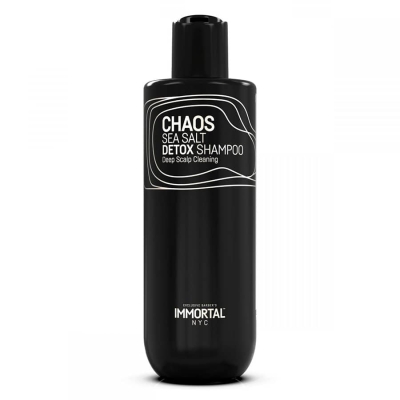 Hloubkově čistící a regenerační šampon na vlasy IMMORTAL Chaos Sea salt detox shampoo 350 ml