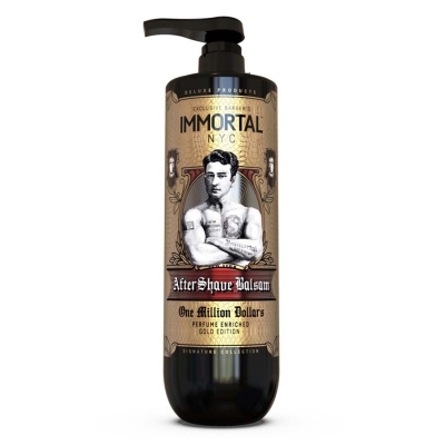 Balzám po holení IMMORTAL NYC One million dollars Aftershave balsam 350 ml