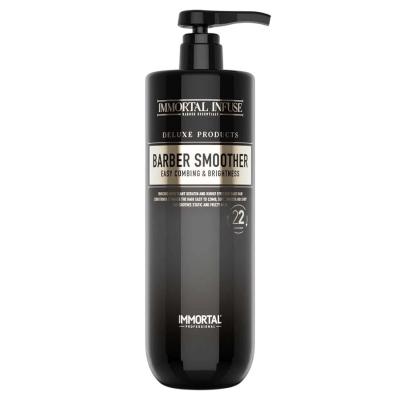 Profesionální kondicionér na vlasy s keratinem IMMORTAL Infuse Barber smoother 1000 ml