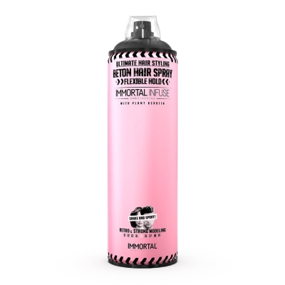 Flexibilní lak na vlasy IMMORTAL Infuse Beton Flexible hold hair spray 500 ml