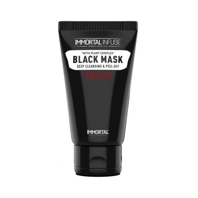 Černá slupovací maska na obličej IMMORTAL Infuse Black peel off & cleansing mask 150 ml