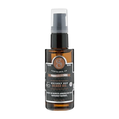 Olej na vousy SUAVECITO Premium blends Beard Oil Whiskey bar 30 ml