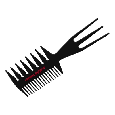 Texturovací trojboký hřeben na vlasy MARMARA BARBER Comb 034