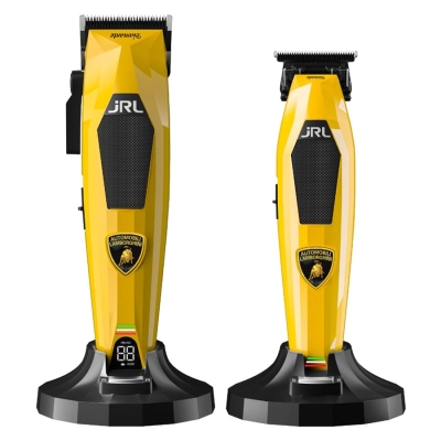 Profesionální set strojků JRL Lamborghini Diamante collection - Clipper & Trimmer Yellow
