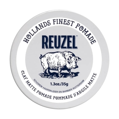 Matná hlína na vlasy REUZEL White clay matte pomade 95 g