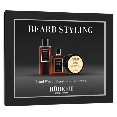 Sada na vousy NOBERU Giftbox Beard styling Tobacco Vanilla