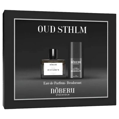 Sada parfému a deodorantu NOBERU Giftbox Fragrance Oud STHLM
