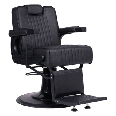 Holičské křeslo FADE Black barber chair