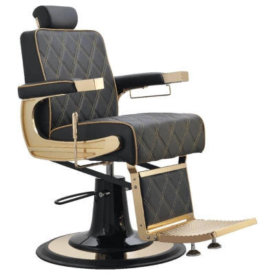 Holičské křeslo CREW GOLD Barber chair