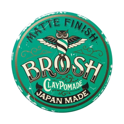 Matná hlína na vlasy BROSH Clay pomade 120 g