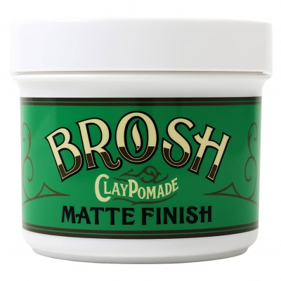 Matná hlína na vlasy BROSH Clay pomade 290 g
