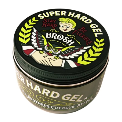 Silný gel na vlasy BROSH Super hard gel 200 g