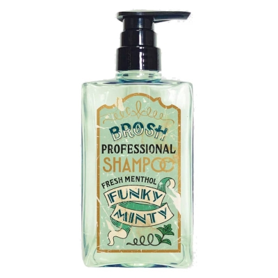 Šampon na vlasy BROSH Hair shampoo - Funky minty 400 ml