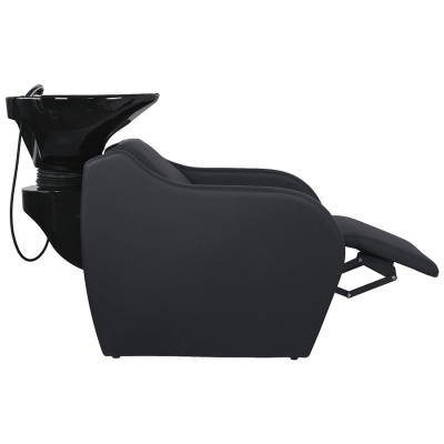 Luxusní kadeřnický mycí box WISP POWER Black