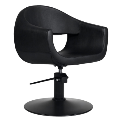 Kadeřnické křeslo GLAM Black styling chair