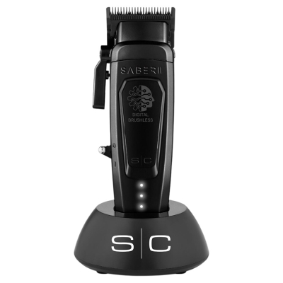 Profesionální střihací strojek STYLECRAFT Saber 2.0 clipper Black