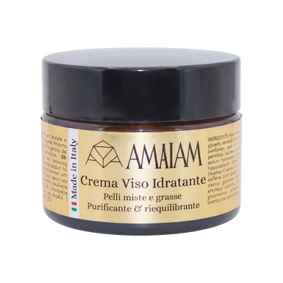 Hydratační krém pro smíšenou a mastnou pleť BALLANGI Amaiam Moisturising face cream 50 ml