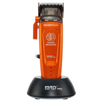 Profesionální střihací strojek MRD Pro Smart Brain clipper HC-90-4 - Hermes Orange