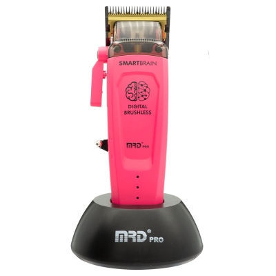 Profesionální střihací strojek MRD Pro Smart Brain clipper HC-90-4 - Pink