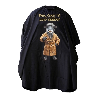 Stylová barber pláštěnka BARBERCO Béčko - Chce to nový fade