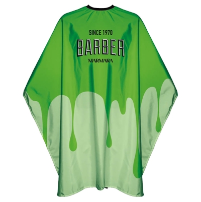 Barber pláštěnka MARMARA BARBER Cape Acid green