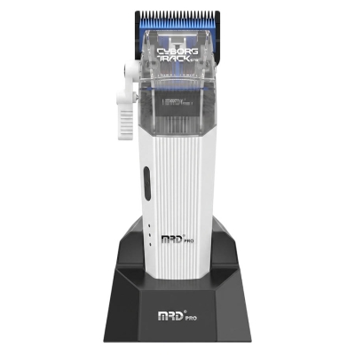 Profesionální střihací strojek MRD Pro Cyborg Track clipper - White