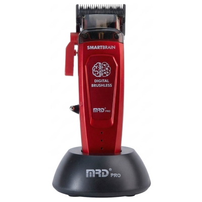 Profesionální střihací strojek MRD Pro Smart Brain clipper HC-90-4 - Burgundy Red