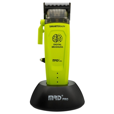 Profesionální střihací strojek MRD Pro Smart Brain clipper HC-90-4 - Green