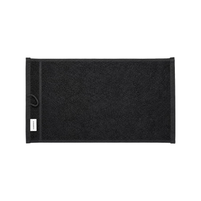 Černý ručník na holení BARBERCO Shaving towel 30x50 cm