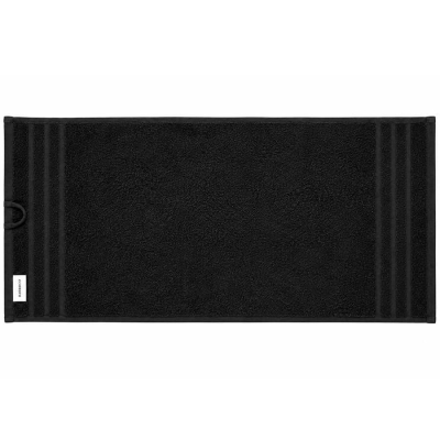 Černý kadeřnický ručník BARBERCO Towel 50x100 cm