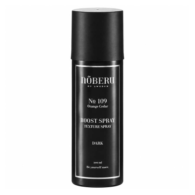 Suchý šampon a matný pudr ve spreji NOBERU Boost spray Orange cedar 200 ml