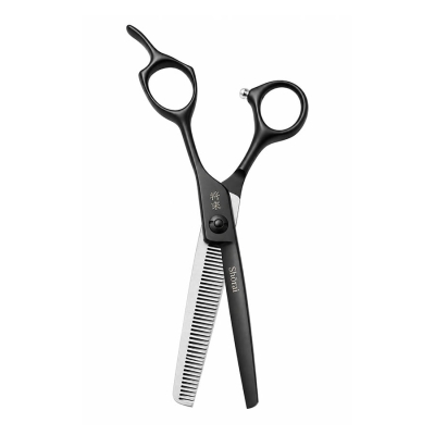 Efilační nůžky SHŌRAI Thinning 6040 Matt black - 6,0"