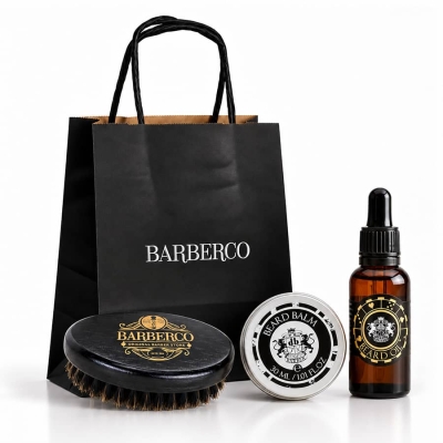 Dárková sada na vousy BARBERCO Presents The Beard Ritual