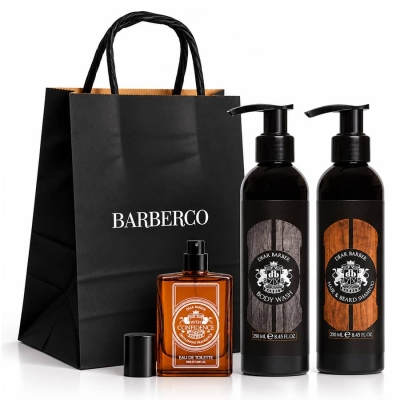 Dárková sada pro muže BARBERCO Presents All a Man Needs