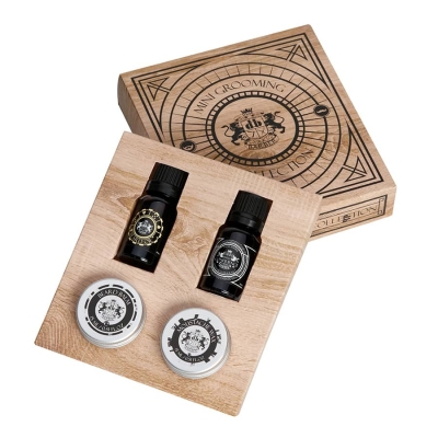 Mini sada pro vousáče DEAR BARBER Mini grooming collection