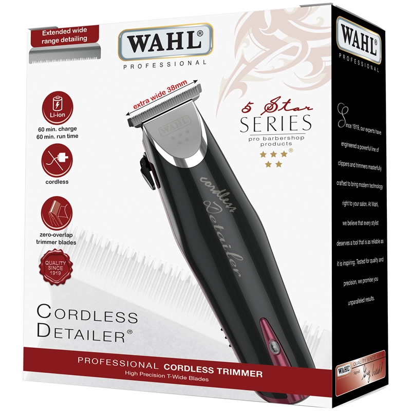 Profesionální bezdrátový strojek na vlasy WAHL Cordless Detailer