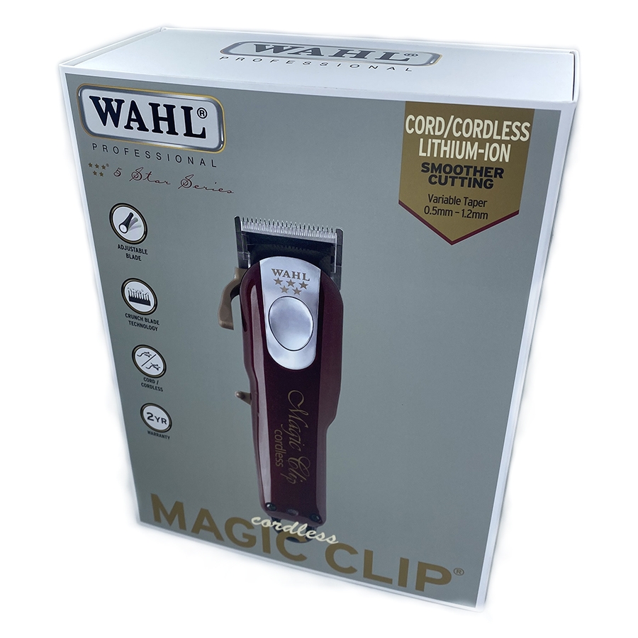 Profesionální střihací strojek na vlasy WAHL Cordless Magic clip