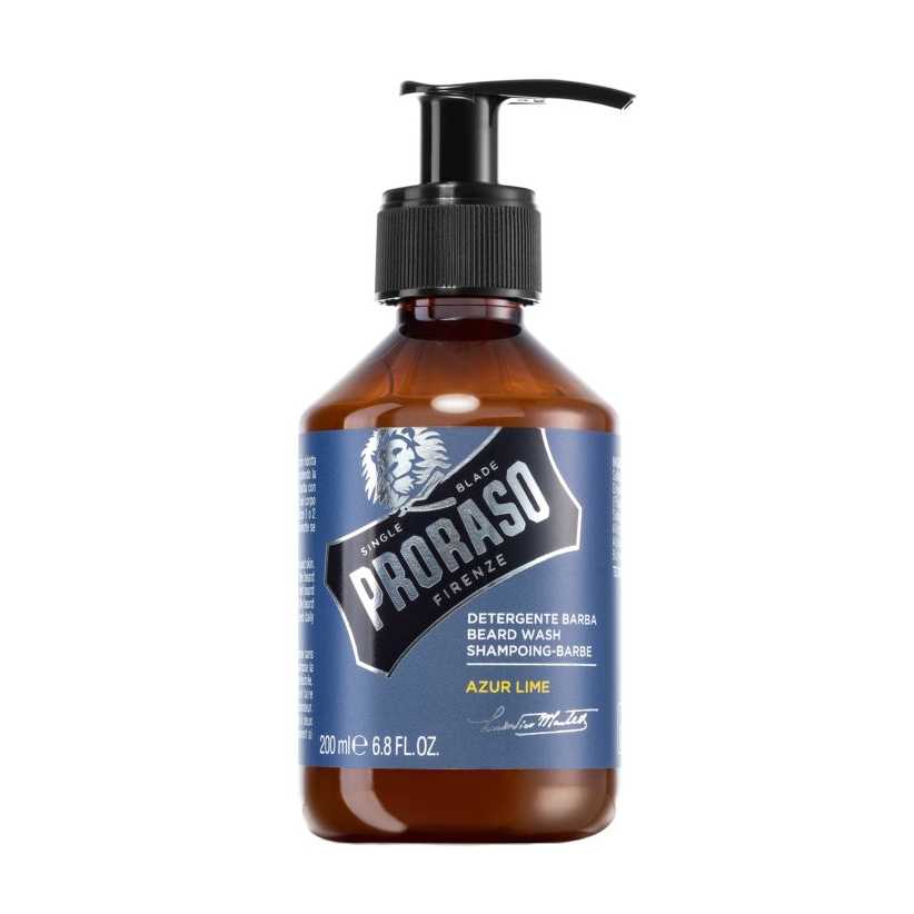 Šampon na plnovous PRORASO Beard wash Středozemní citrus 200 ml