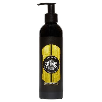 Šampon na vlasy a vousy bez sulfátů DEAR BARBER Sulphate free shampoo 250 ml