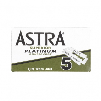 Klasické žiletky na holení ASTRA Platinum 5 ks