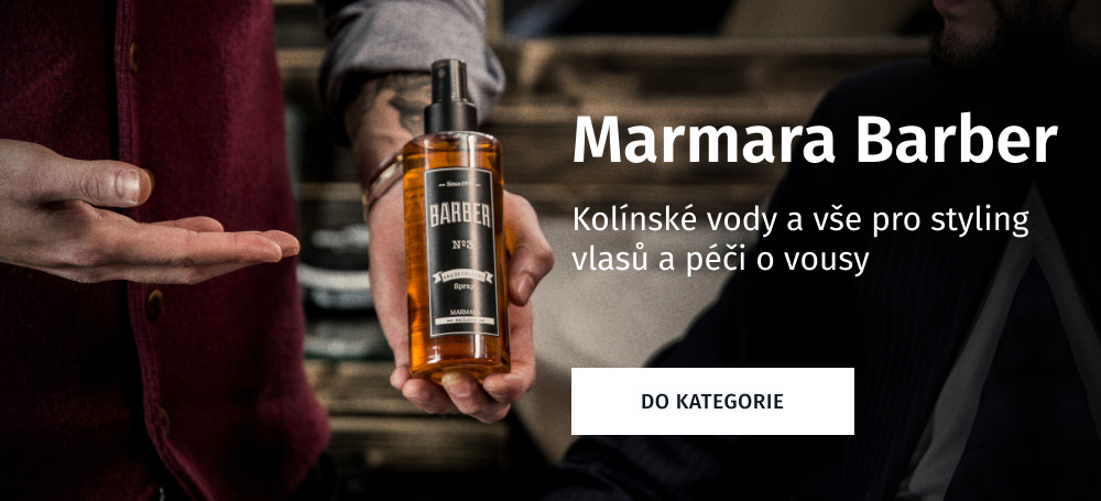 Marmara Barber - kosmetika pro barber shopy ve skvělém poměru cena / kvalita