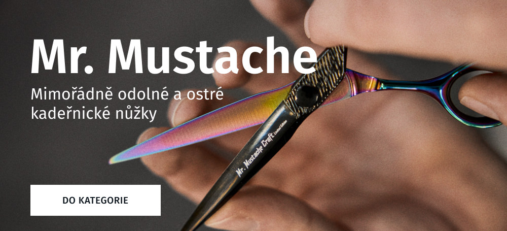 Mr. Mustache - kvalitní kadeřnické nůžky za nízké ceny