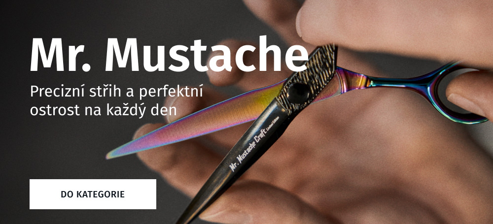 Mr. Mustache - kvalitní kadeřnické nůžky za nízké ceny